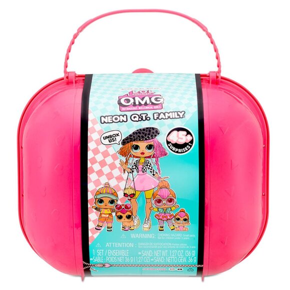 LOL Surprise Exclusive OMG Neon Q.T. Family - Limited Edition - Picture 1 of 4